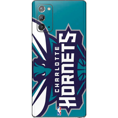NBA Charlotte Hornets Large Logo Galaxy Note20 5G Skin